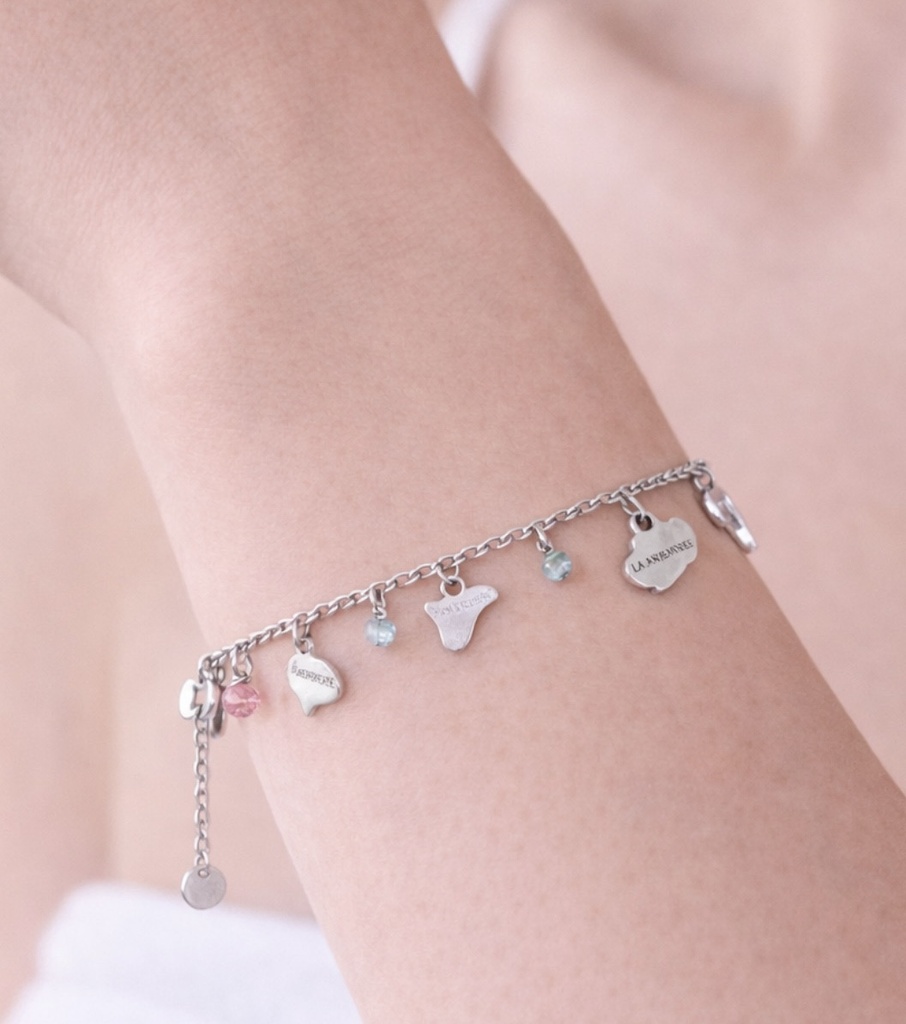 PULSERA ISLAS CANARIAS EN PLATA