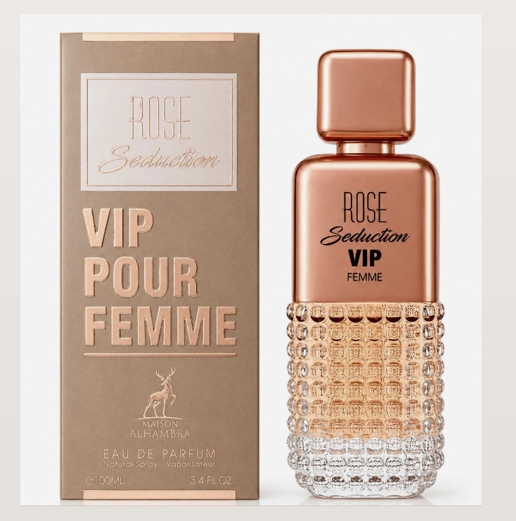 ROSE  SEDUCTION VIP POUR FEMME 