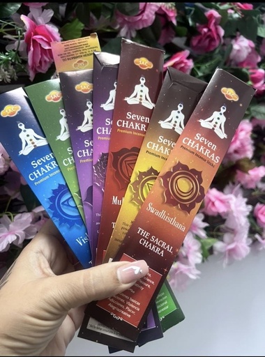 INCIENSO 7 CHAKRAS