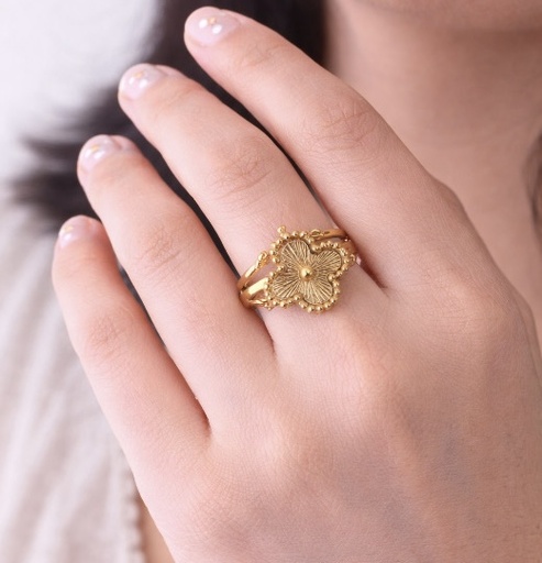 ANILLO VAN TOTALMENTE DORADO