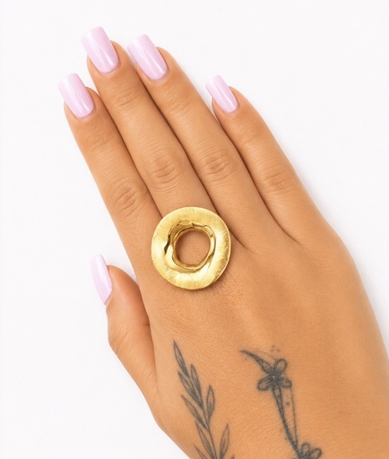 ANILLO HALO DE ACERO INOXIDABLE